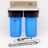 Whole House Water Filter System 10" x 4.5"  Ultraviolet UV Sterilizer - Shield Water Filter