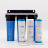 Whole House Water Filter System 3 Stage 10" x 3" Ultraviolet UV Sterilizer 30LPM UV-25