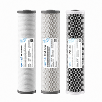 20” x 4.5” Whole House Water Filter Replacement Cartridges Bacteria Virus Chloramine PFAS Lead Fluoride Limescale Reduction