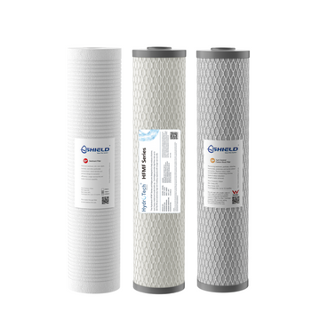 20” x 4.5” Big Blue Whole House Water Filter Replacement Cartridges | Cyst Lead Fluoride Limescale Removal