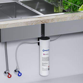 High-Flow 4 Stage Undersink Water Filter System for Mixer Tap – WaterMark Certified, Compact Design, Easy Installation