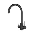 3 Way Mixer Tap Matt Black Stainless Steel | WaterMark WELS Certified | Drinking Water Filter Faucet | Umbrella Style Kitchen 3-in-1 Tap（副本） - Shield Water Filter