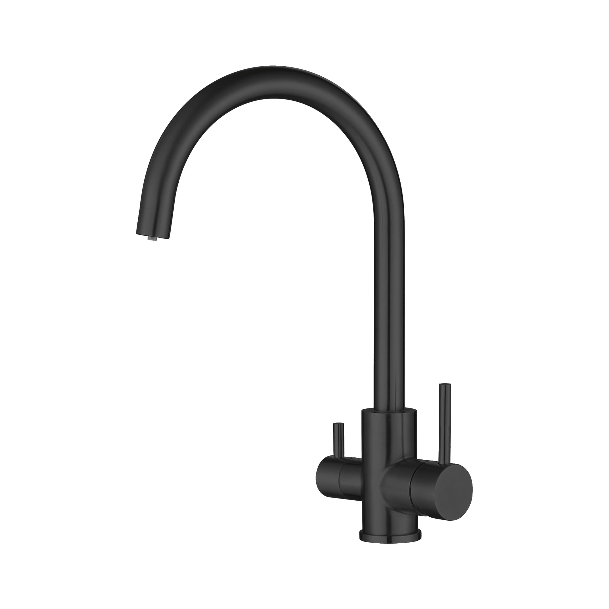 3 Way Mixer Tap Matt Black Stainless Steel | WaterMark WELS Certified | Drinking Water Filter Faucet | Umbrella Style Kitchen 3-in-1 Tap（副本） - Shield Water Filter