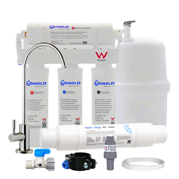 7-Stage Undersink Alkaline Remineralized RO Water Filter System | PFAS Fluoride Removal | WaterMark Certified - Shield Water Filter