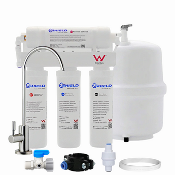 5 Stages Alkaline Reverse Osmosis RO Water Filter System PFAS Lead Fluoride Removal Watermark AS3497 Certified