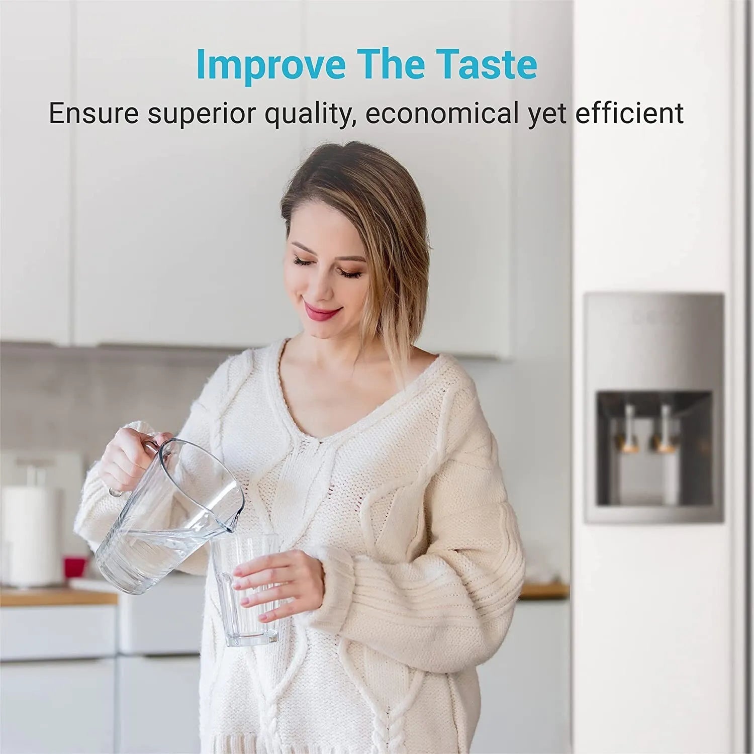 6 Stage Undersink Alkaline Reverse Osmosis Water Filter System 150G RO Membrane - Shield Water Filter
