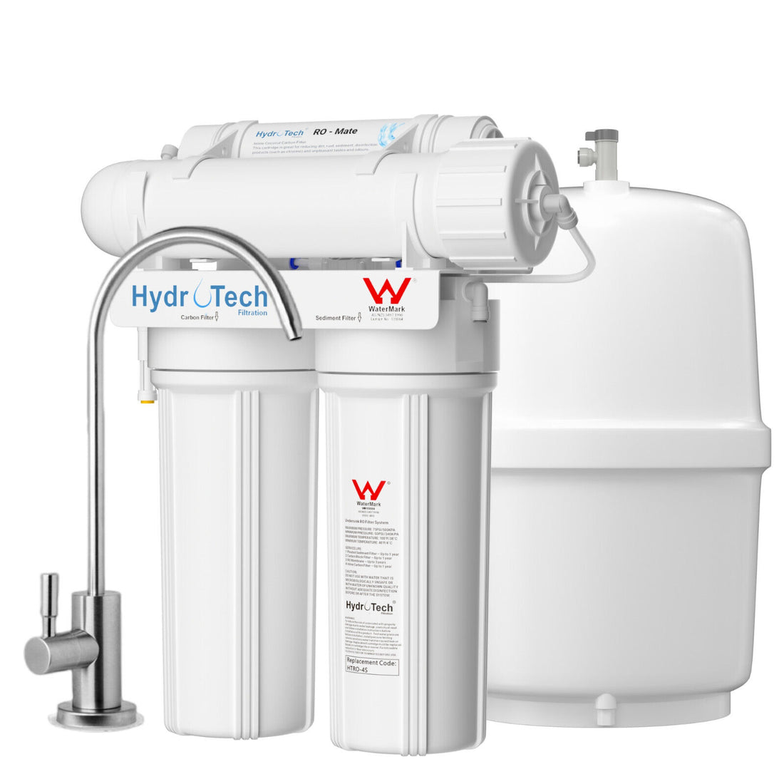 PFAS PFOA PFOS Removal Hydrotech 4 Stages Undersink RO Water Filter System USA Made Filmtec Membrane WaterMark certified - Shield Water Filter