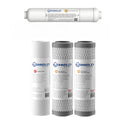5-Stage Reverse Osmosis Water Filter Replacement Pack | Undersink RO System Cartridges - Shield Water Filter