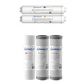 6-Stage Reverse Osmosis Water Filter Replacement Pack | Undersink Akaline RO System Cartridges - Shield Water Filter