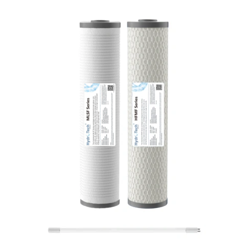 Hydrotech FS-20453SGUV Whole House Water Filter System Replacement Cartridges Lamp Pack - Shield Water Filter