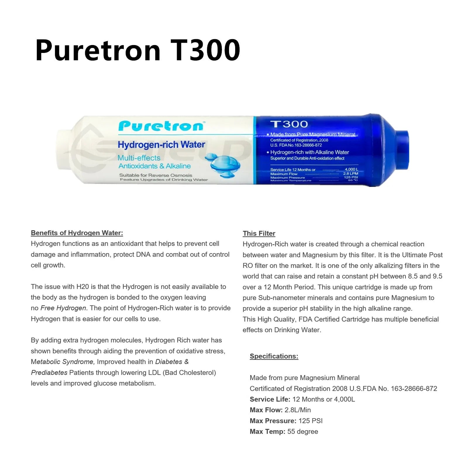 7 Stage Undersink Hydrogen Alkaline RO Reverse Osmosis Water Filter System Australian Standard WaterMark Certified pH 8.5-10  PFAS Fluoride Removal - Shield Water Filter