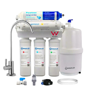 7 Stage Undersink RO Water Filter System | Hydrogen Alkaline pH 8.5–10 | PFAS Fluoride Removal | WaterMark Certified - Shield Water Filter