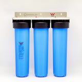 Whole House Water Filter System 20" x 4.5" Ultraviolet Sterilizer Nano Silver