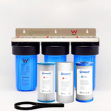 Whole House Water Filter System 10" x 4.5" Ultraviolet UV Sterilizer Nano Silver