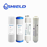 Shield Wall Mount Reverse Osmosis Water Filter System RO Replacement Cartridges