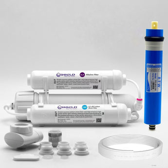 Portable RO Reverse Osmosis Water Filter System 100GPD Membrane Remove Fluoride