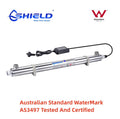 80LPM Ultra Violet Water Sterilizer Ultraviolet Stainless Water Filter System UV - 55W - Shield Water Filter